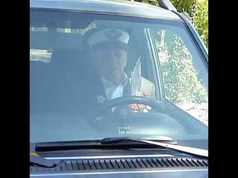 Самый пожилой водитель в России управляет Мицубиси Паджеро