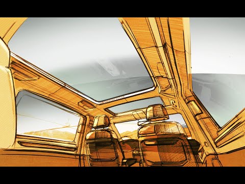 Volkswagen Multivan T7 получит гигантскую панорамную стеклянную крышу