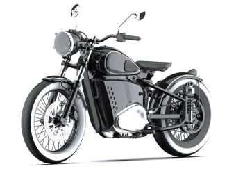 «Калашников» запатентовал дизайн электромотоцикла в стиле ретро