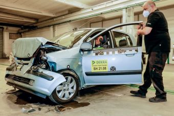 В Европе провели краш-тест 18-летнего Hyundai Getz: результаты удивили