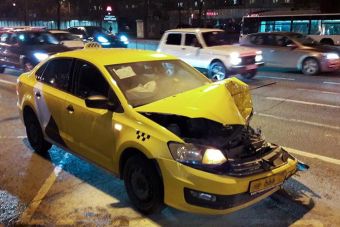 В Москве снизилась смертность в ДТП с автомобилями такси