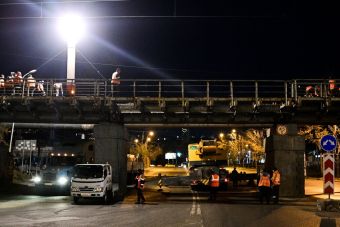 Во Владивостоке восстановили поврежденный в начале октября мост