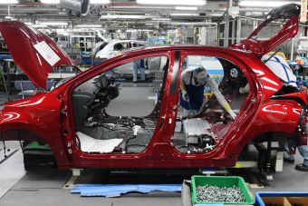 Тойота объявила о массовых простоях на своих японских заводах в феврале