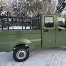 ГАЗ испытывает Соболь NN 4x4 с кузовом пикап и двухрядной кабиной