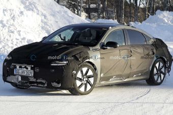 Hyundai вывела электрический седан Ioniq 6 на зимние тесты