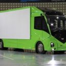 В Беларуси представили электрический грузовик с эффектным дизайном